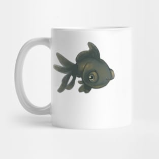 Black Moor Goldfish - cute pop eye goldfish Mug